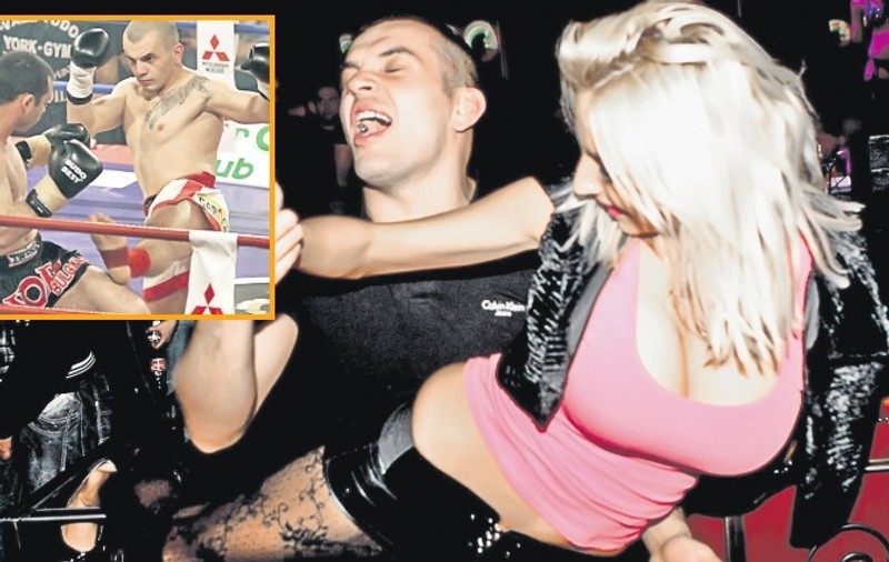 «Pitbull» Atodiresei, făcut K.O. de o blondă