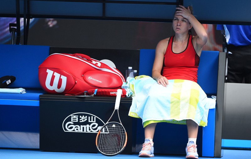 FOTO / Ce a făcut Simona Halep după înfrângerea de la Indian Wells