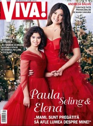 Revista VIVA! de decembrie, pe copertă sunt Paula Seling și Elena, fiica ei