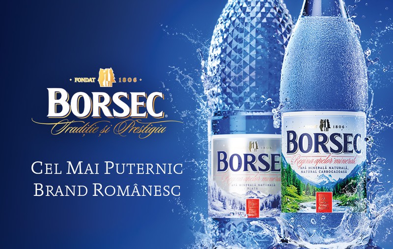 Borsec, votat pentru a zecea oară cel mai puternic brand românesc
