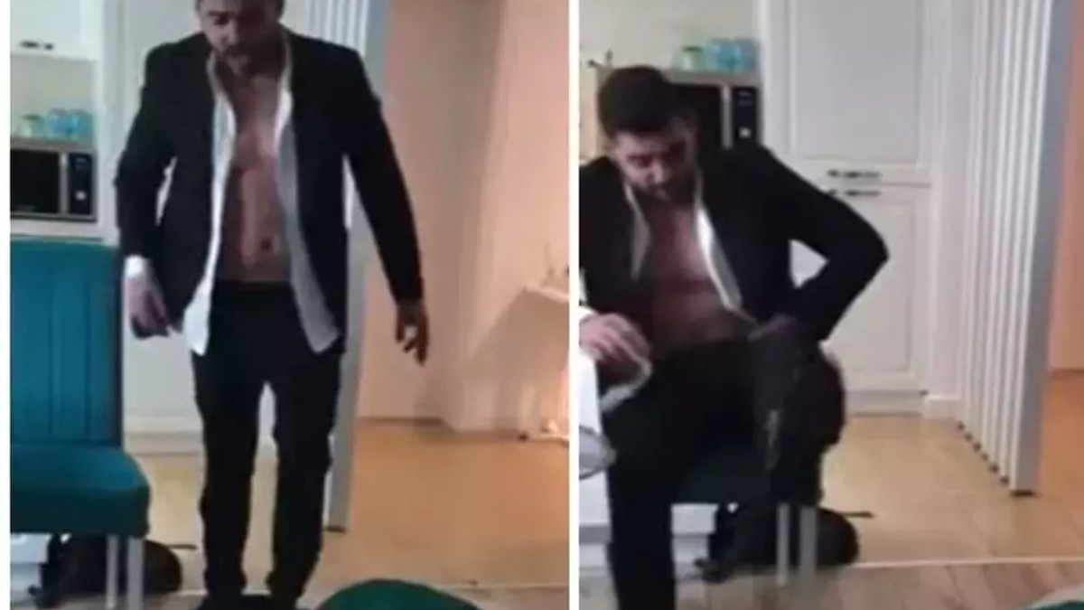 VIDEO SURSE: Fane Văncică, interlopul care a lovit cu sălbăticie o femeie, a fost săltat de polițiști de pe Otopeni