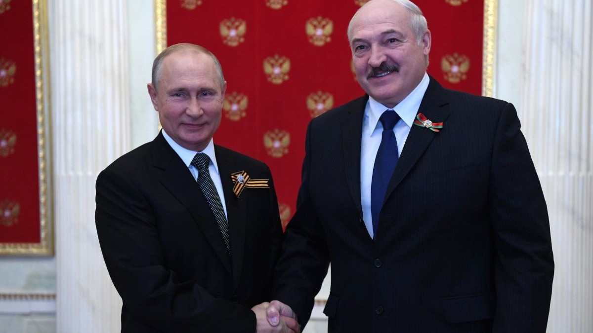 Ultima întrevedere dintre Vladimir Putin și Alexander Lukașenko a avut loc pe 24 iunie 2020. Foto: Hepta