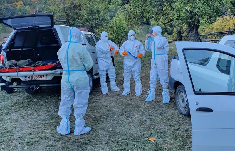 Salvamontiștii s-au echipat pentru o urcare specială cu mașinile de teren