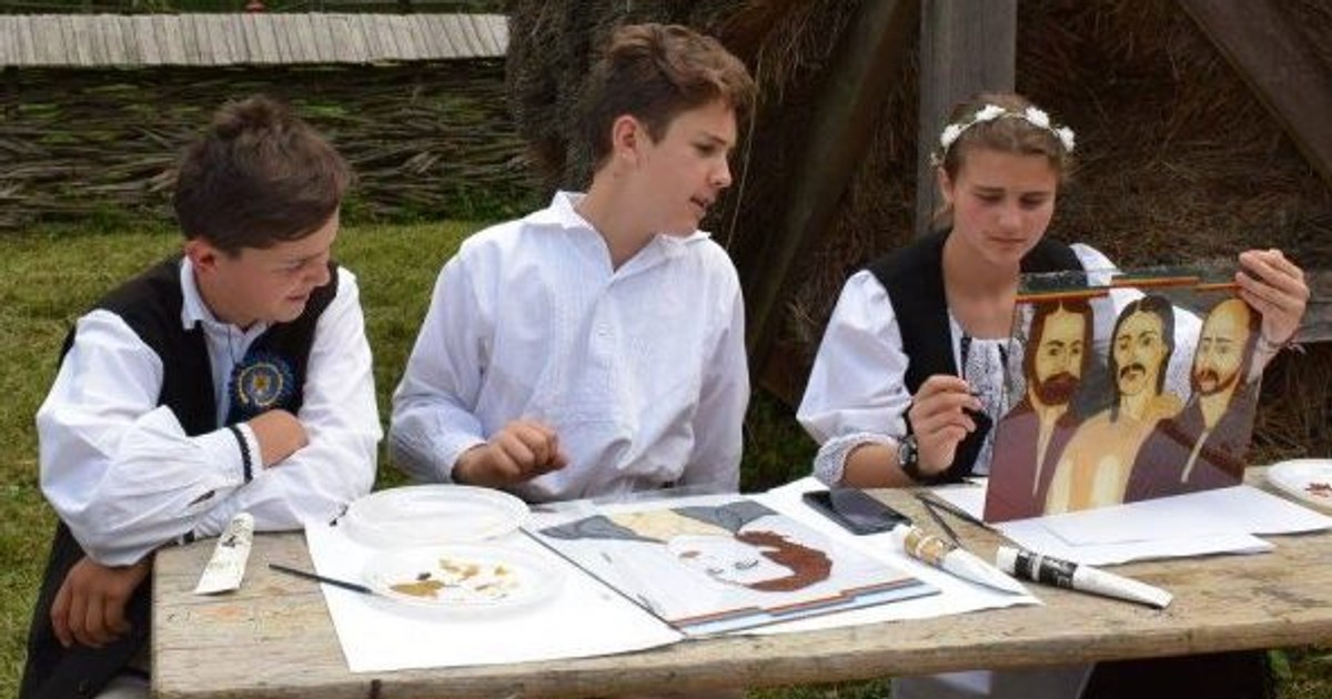 Promovează valorile românești printr-un curs de pictură
