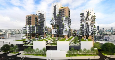 Așa arată proiectul câștigător din 2017 pentru noul amplasament din cartierul Giulești FOTO Țiriac Imobiliare