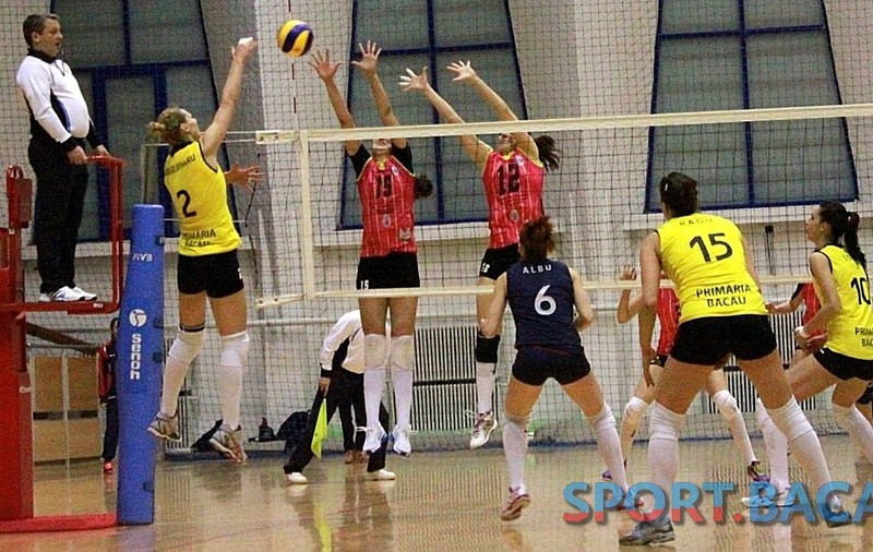 Ştiinţa Bacău a câștigat derby-ul cu CSM București, la volei feminin