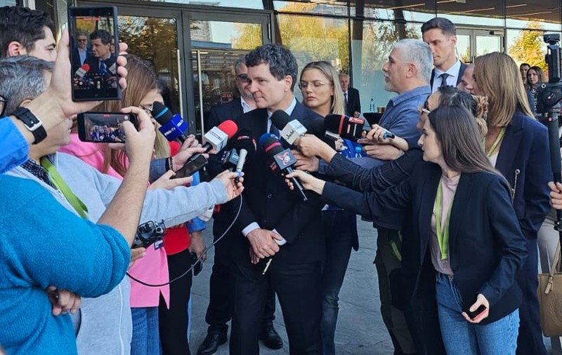 Nicușor Dan a izbucnit în râs din cauza lui Călin Georgescu, după ce a fost la candidatura lui Cătălin Drulă pentru Primăria București