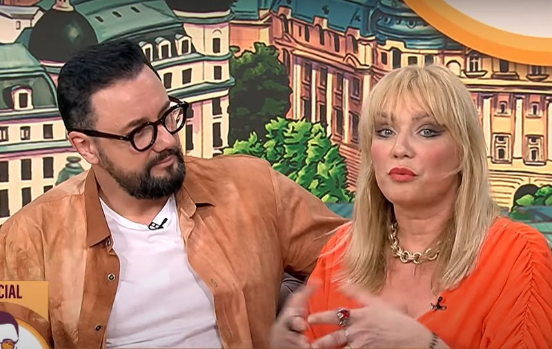 Cristina Cioran l-a pălmuit pe Cătălin Măruță în emisiunea lui de la Pro TV. Vedeta nu s-a abținut la gestul prezentatorului: „Asta ce a fost?”