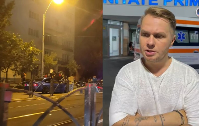 Accident cu o mașină de lux în timpul filmărilor pentru „Cursa”, filmul lui Codin Maticiuc. Doi cascadori și un cameraman au fost răniți