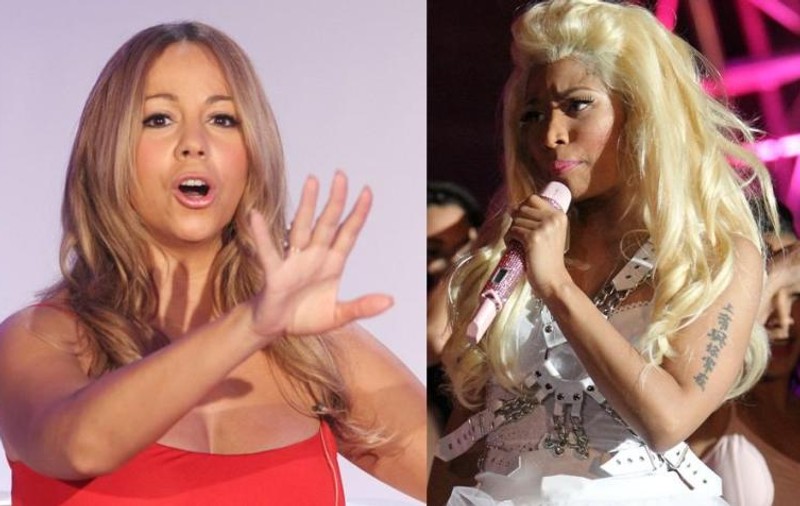 SCANDAL MONSTRU ÎNTRE DOUĂ DIVE! Mariah Carey, ÎNJURATĂ şi AMENINŢATĂ de Nicki Minaj