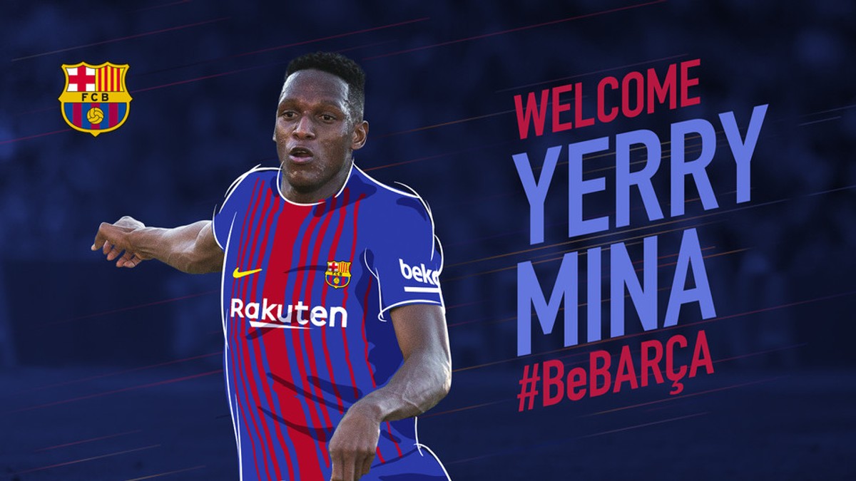 Yerri Mina, jucătorul proaspăt transferat de FC Barcelona, este un hoț
