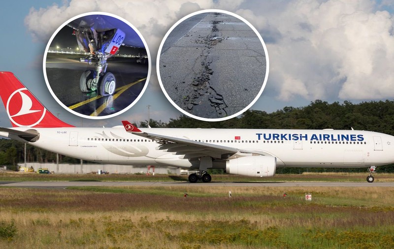 Doi piloți Turkish Airlines au rămas fără „orientare spațială” la decolarea de pe Aeroportul Otopeni. Avionul a aterizat la Istanbul cu pneurile din față sparte