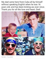 Bezos a postat pe Instagram foto cu el și tatăl lui - din copilăria lui și de acum. Relație lor e una foarte cool, iar Jeff e foarte legat sufletește de Miguel, care dacă nu e tatăl lui biologic