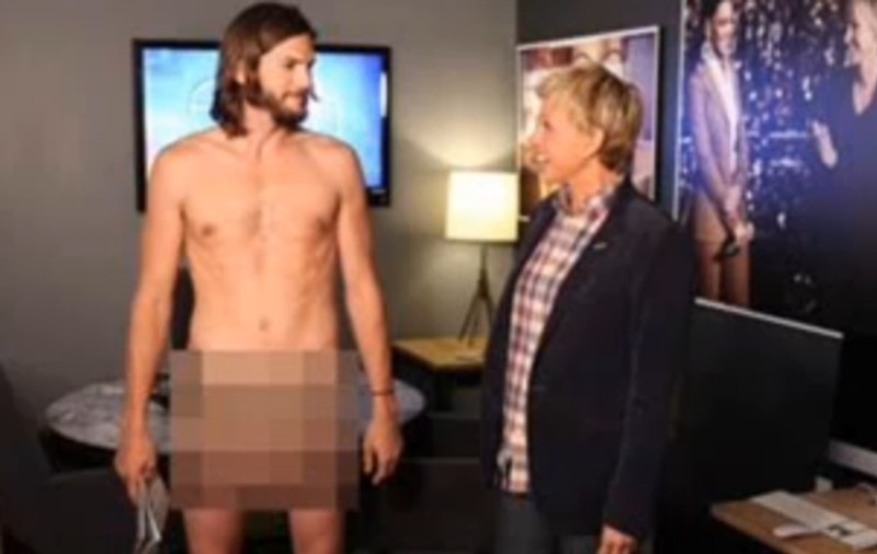 Video | Ashton Kutcher a venit gol puşcă la show-ul prezentat de Ellen Degeneres