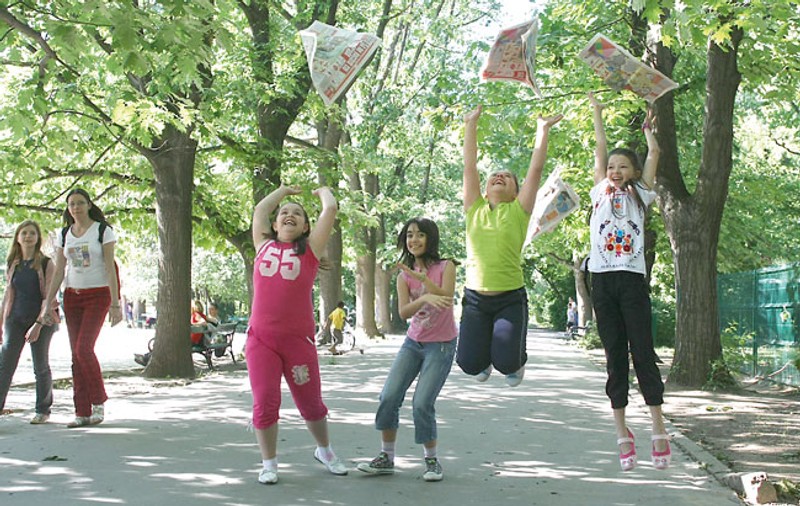 «Uraaa, are pagini pentru copii!»