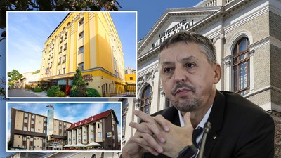 Colaj Daniel David, Universitatea Babeș-Bolyai din Cluj, hoteluri