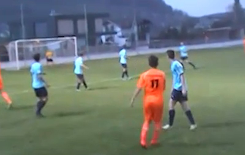 Chiar și amatorii fac spectacol! Gollazo de la 40 de metri în Austria