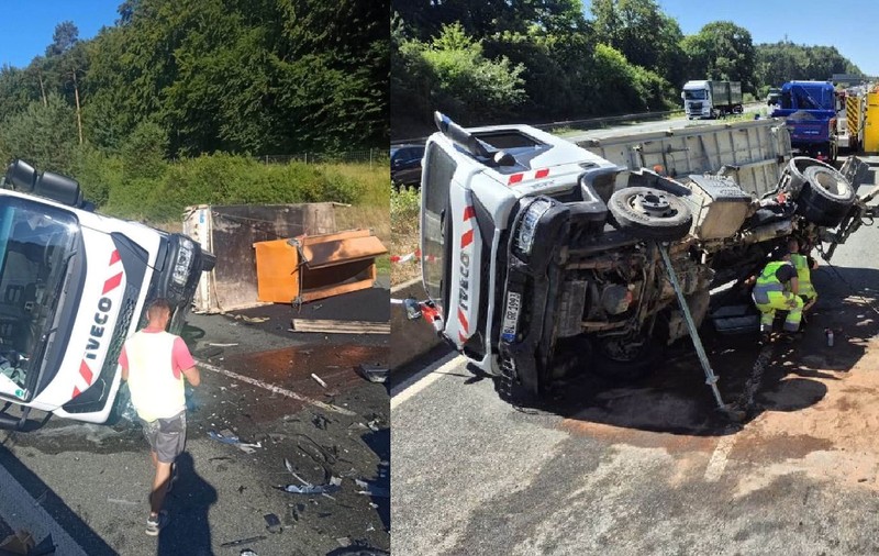 Un român a primit o „notă de plată” de 160.000 de euro după ce șoferul său a făcut accident pe o autostradă din Germania