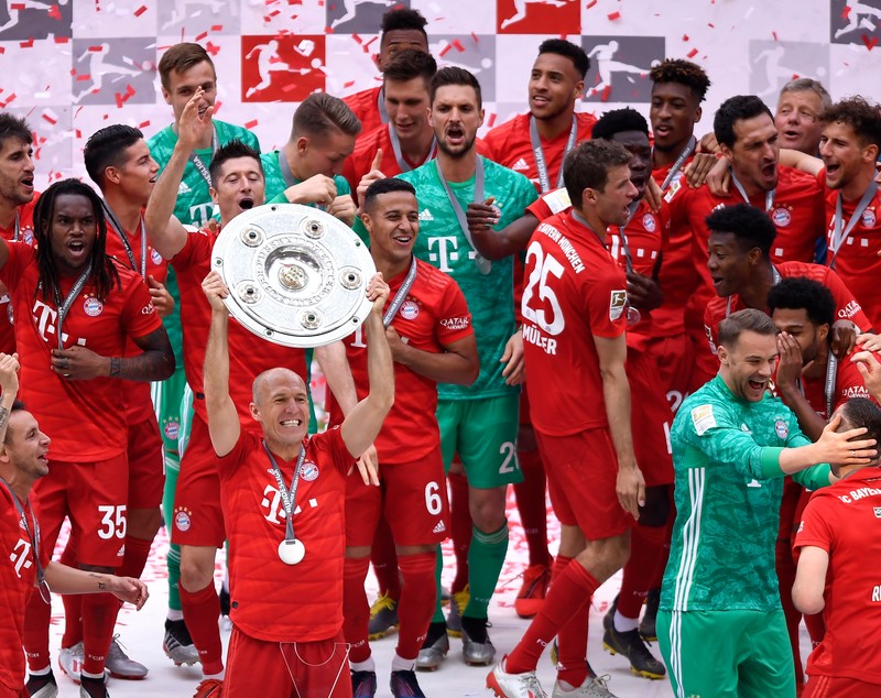 Bayern Munchen, campioană a Germaniei pentru a șaptea oară la rând