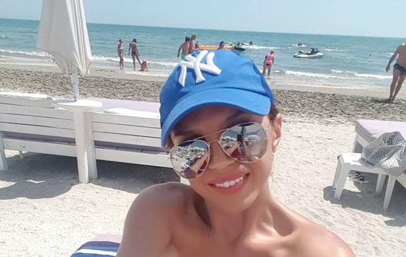 Cristina Spătar și-a dus copiii la mare. Cum s-au distrat micuții pe plajă