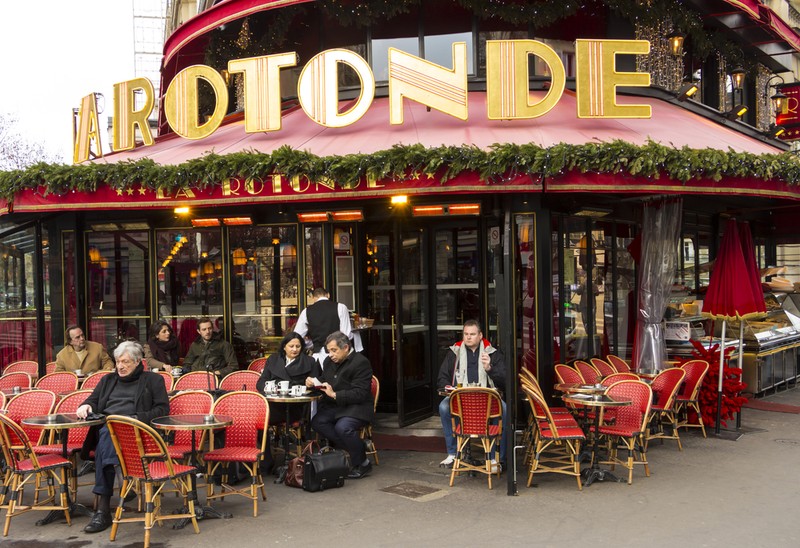 Cafenele celebre din Paris -Café de la Rotonde