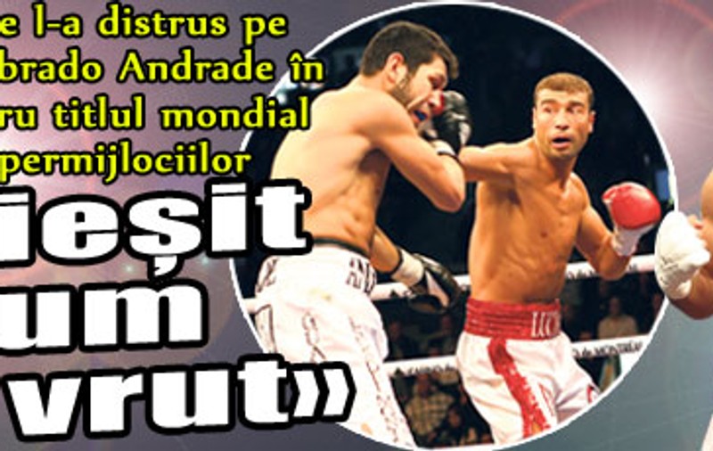 Lucian Bute: «A ieşit cum am vrut»