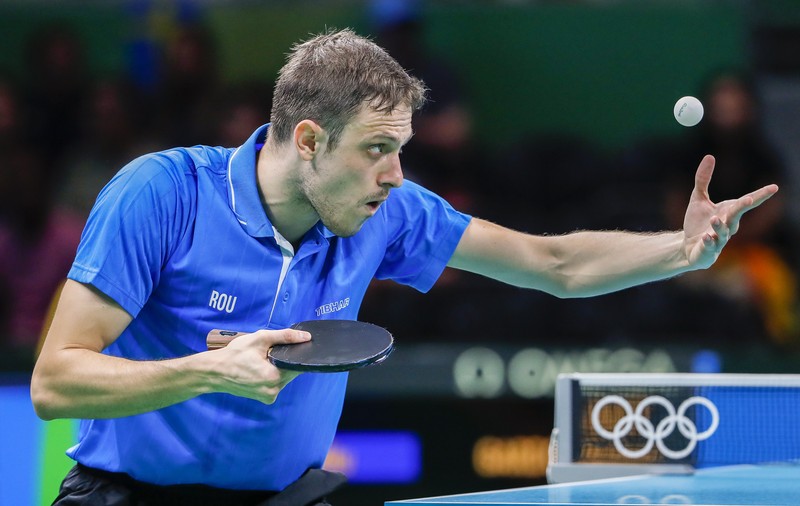 Jocurile Olimpice. La tenis de masă, Ovidiu Ionescu s-a oprit în turul III. L-a învins vicecampionul continental