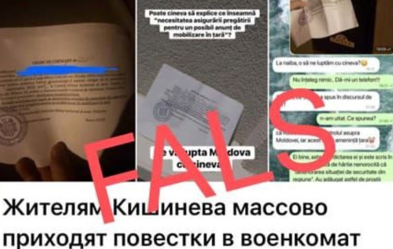 Citaţii de chemare în armată circulă pe Telegram înainte de alegerile din Rep. Moldova. Precizările Ministerului Apărării de la Chișinău