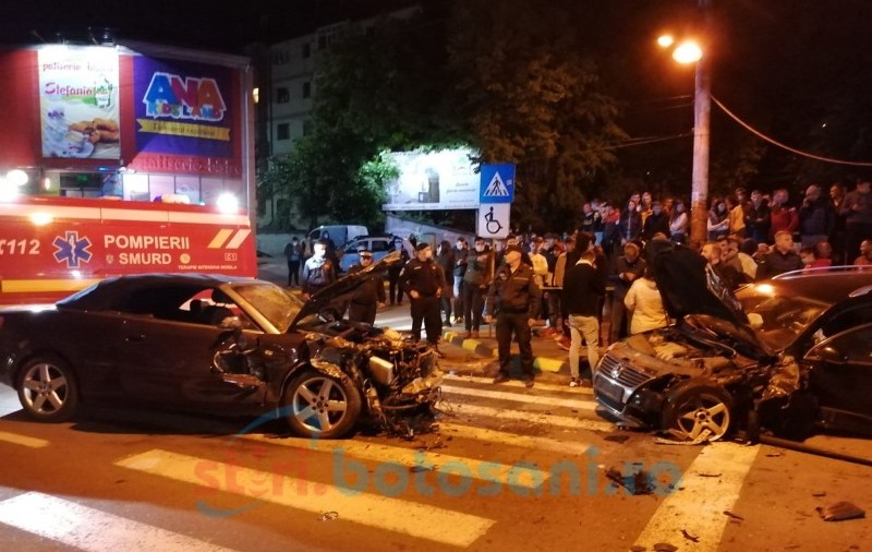 Accident grav în Botoşani. Un tânăr care transmitea în direct pe Facebook a produs tragicul eveniment soldat cu 6 victime