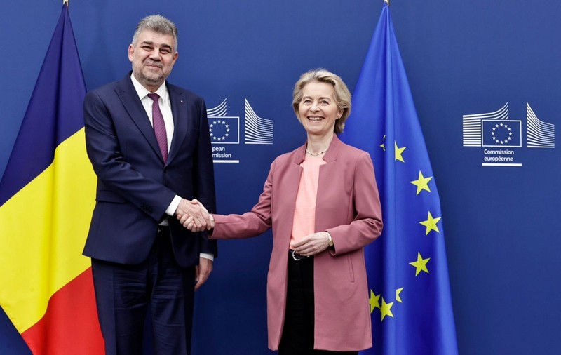 Marcel Ciolacu, despre rolul Europei în negocierile de pace după întâlnirea cu Ursula von der Leyen: „România trebuie să fie la masă!”