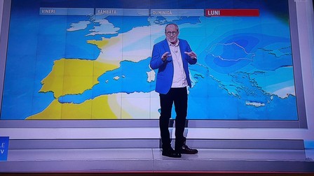 Primele imagini cu Florin Busuioc la TV, după infarct (Foto: Captură PRO TV)