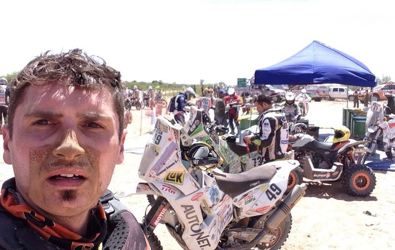 Mani Gyenes a mai depăşit un hop în raliul-raid Dakar