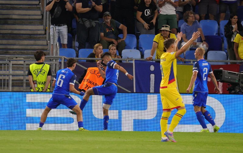 Romania - Slovacia, la Euro U21 2025. „Tricolorii mici” au pierdut și ultimul meci de la turneul final