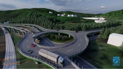 CNAIR - Pasajul rutier în zona Predeal