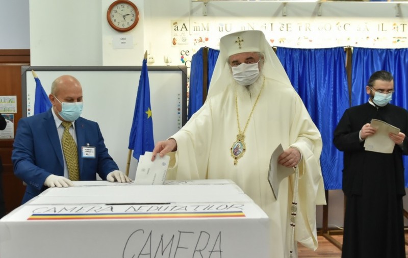Patriarhul Daniel a votat la alegerile parlamentare