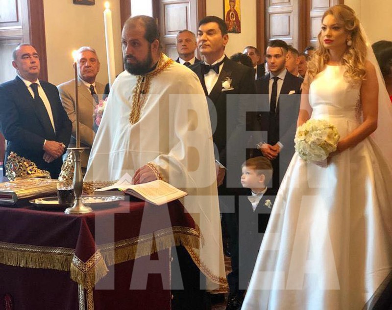 CORESPONDENȚĂ DE LA BUDAPESTA/ Valentina Pelinel și Cristi Borcea l-au pus între ei, la slujbă, pe Milan, băiețelul lor
