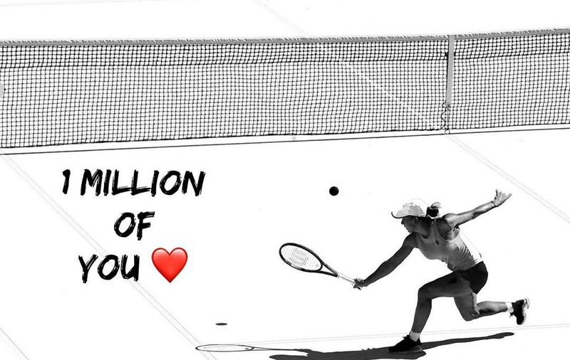 Cifră impresionantă pentru Simona Halep: un milion de urmăritori pe instagram