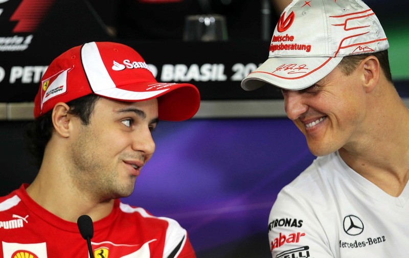 “Știu cum se simte Michael Schumacher, am informații”, spune Felipe Massa