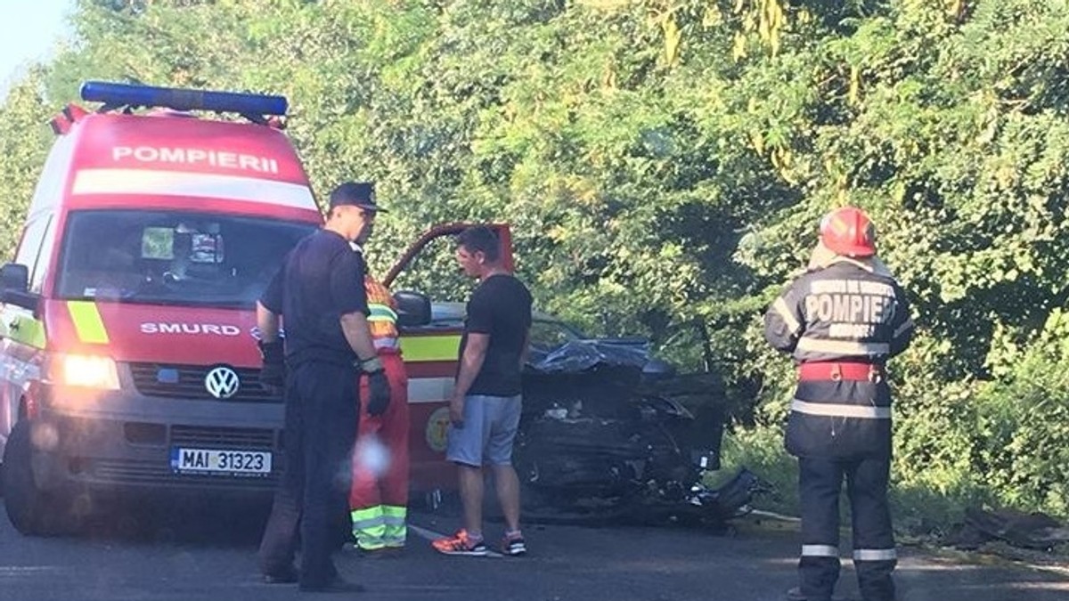 Accident cu cinci răniți la ieșirea din Tuzla spre Costinești