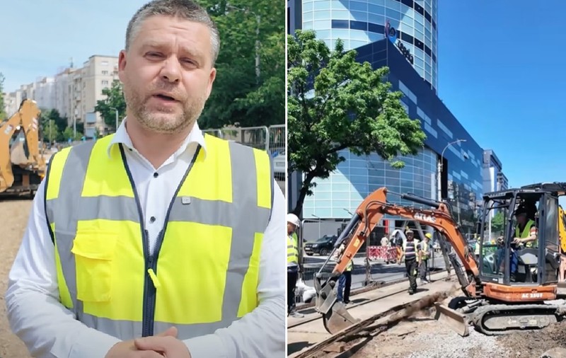 Ce loturi de linii de tramvai din București vor fi finalizate în 2026. Ciprian Ciucu anunță „doi ani dificili”