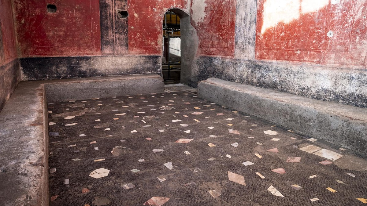 O descoperire extrem de rară în Pompeii arată cum trăiau romanii foarte bogați Foto:Facebook/Pompeii - Parco Archeologico
