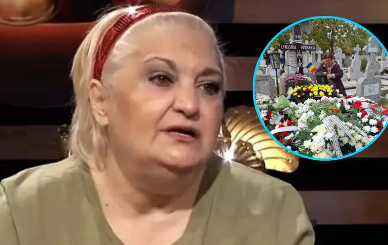 Ce a apărut la mormântul Marinelei Chelaru, după ce a fost înmormântată într-un cimitir din București