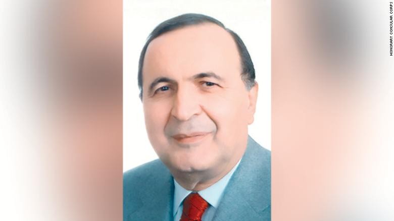 Consulul onorific al Kenyei în Liban, Sayed Chalouhi (foto CNN)