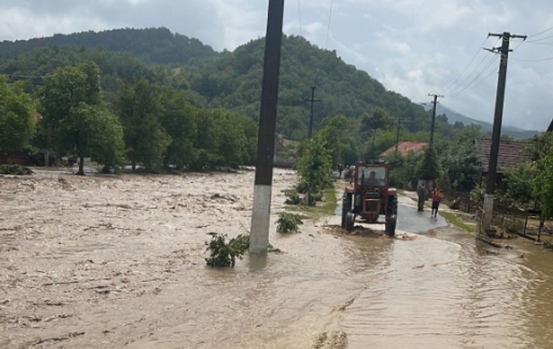 Cod portocaliu de viituri pe râurile din județul Satu Mare