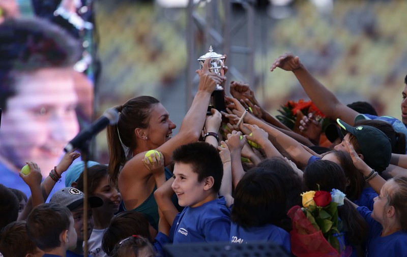 Simona Halep, imagini de pe Arena Națională / GALERIE FOTO