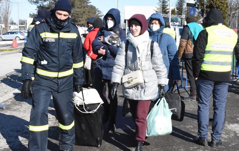 Aproape 400.000 de refugiați ucraineni au intrat în România până duminică