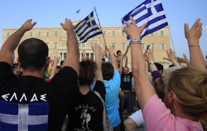 Grecii nu vor AUSTERITATE 