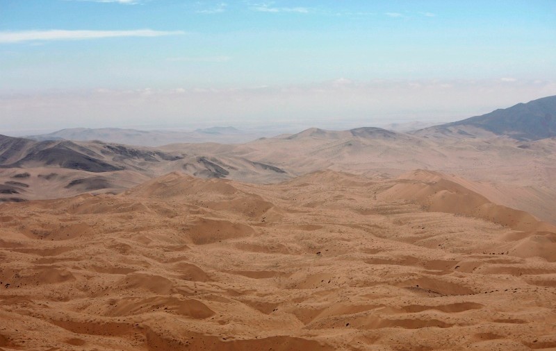 A nins în cel mai arid deşert din America de Sud