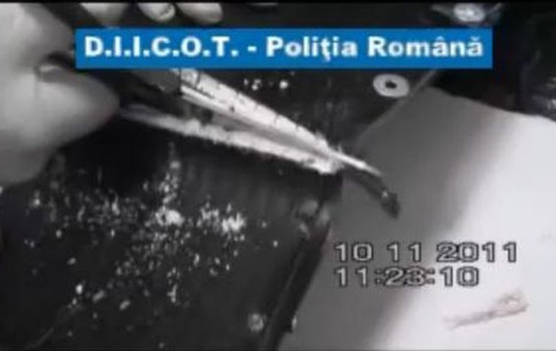25 de kilograme de metamfetamină descoperite de DIICOT