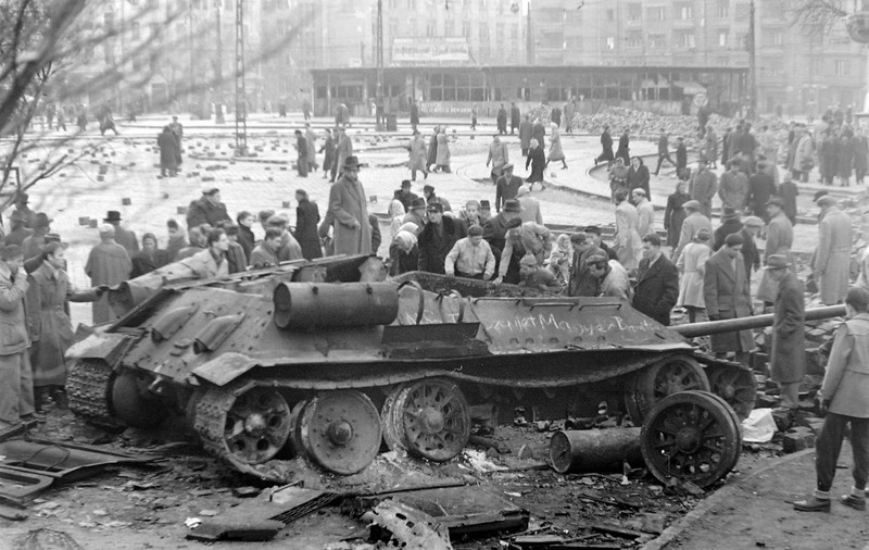 Se împlinesc 61 de ani de la revoluția maghiară din 1956 - A treia ocupare a Budapestei de către România